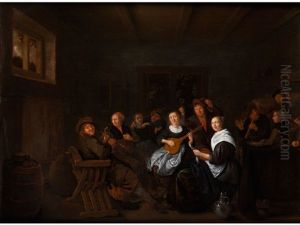 Musizierende Gesellschaft by Jan Miense Molenaer