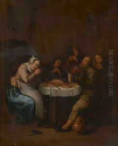 Le Benedicite by Jan Miense Molenaer