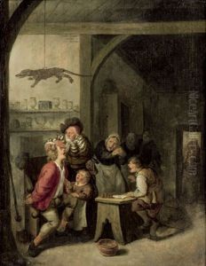 Beim Dorfchirurg by Jan Miense Molenaer