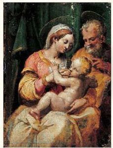 La Sainte Famille by Giovanni Francesco Bezzi