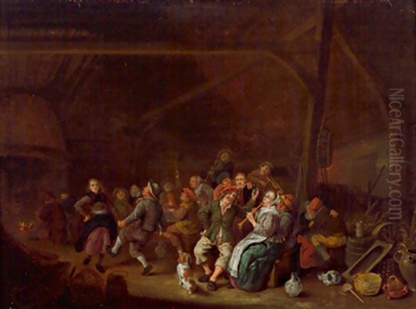 Musizierende Bauern Im Wirtshaus - view 1