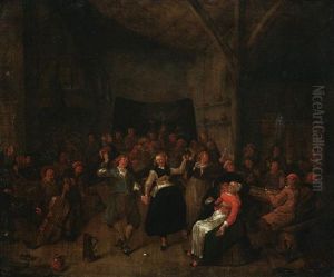 Bauerntanz Im Wirtshaus