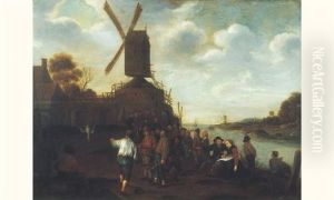 Le Jeu De L'oie by Jan Miense Molenaer