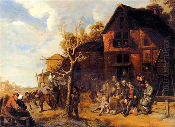 Het Knuppelen Van De Gans - view 1