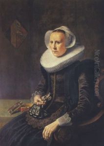 Portrait De Femme Assise