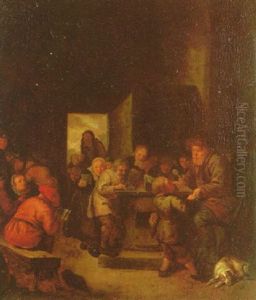 The Schoolroom by Jan Miense Molenaer