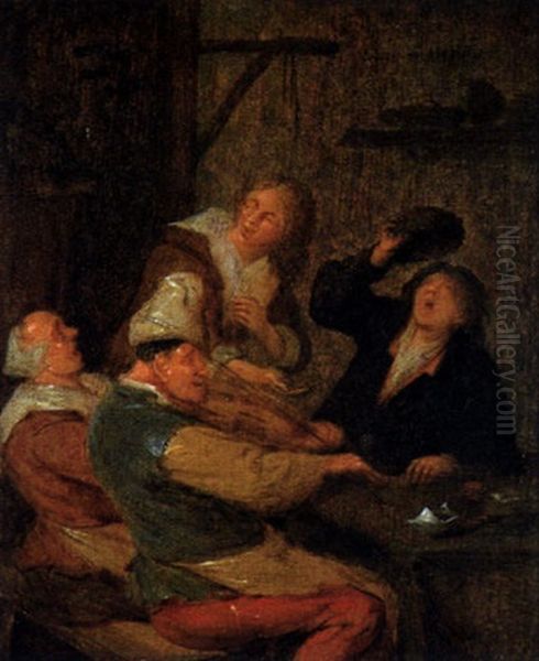 Musizierende Bauern Im Wirtshaus - view 1