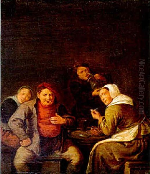 Raucher Und Trinker In Einem Interieur - view 1