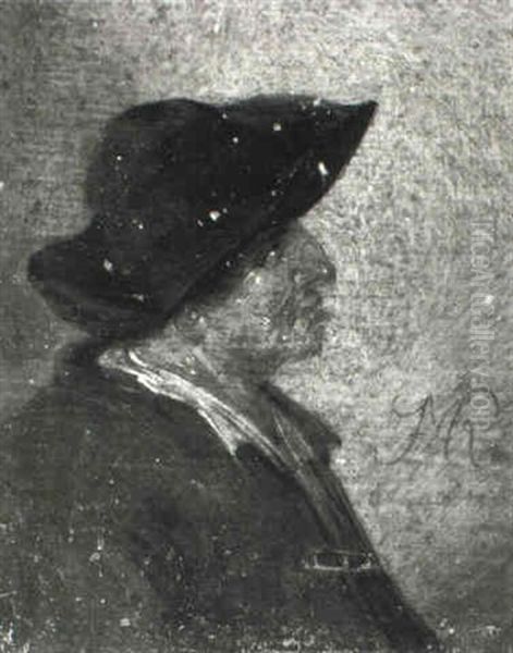 Peasant In Brown Hat - view 1
