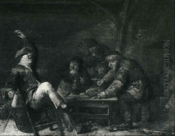 Peasants In An Interior - view 1