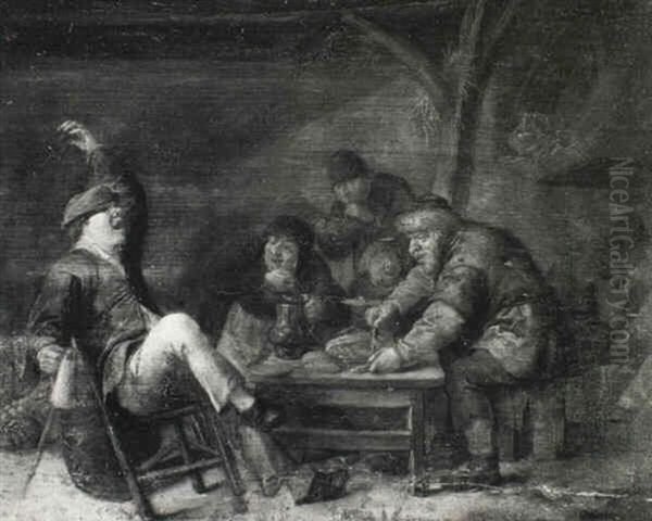 Boors In An Interior - view 1