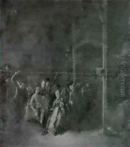 Scene De Cabaret by Jan Miense Molenaer
