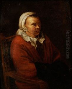 Portrait Einer Reifen Dame