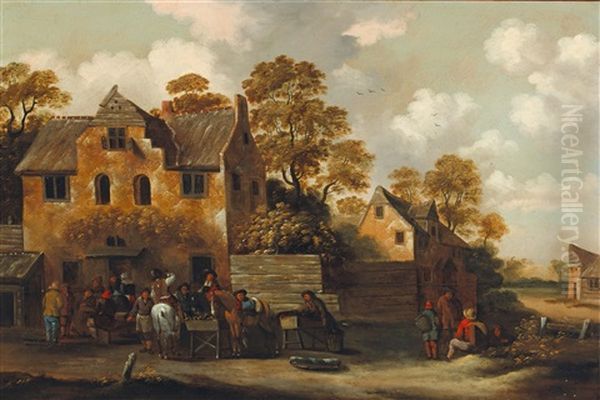 A Village Scene - view 1