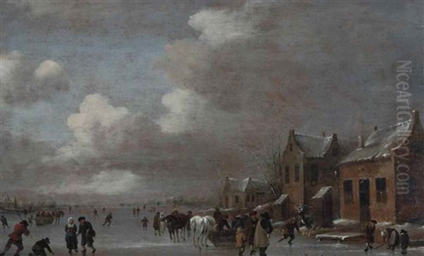Skaters On A River - view 1