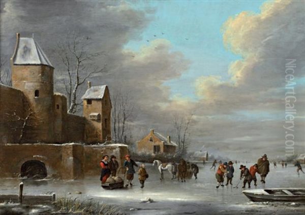 Village Sous La Neige - view 1