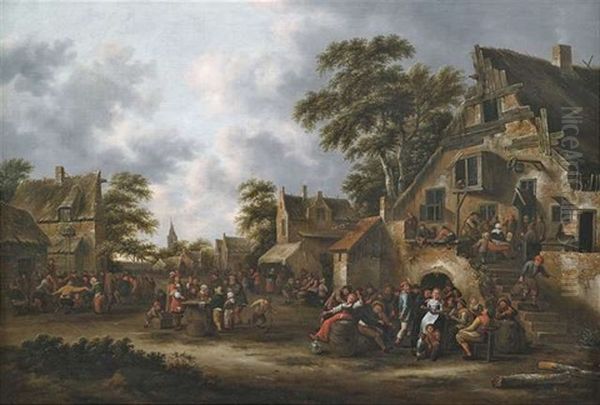 Bauernkirmes In Einem Dorf - view 1