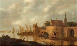 Pecheurs Et Habitants Sur La Rivere Pecheurs Et Habitants Sur La Rivere