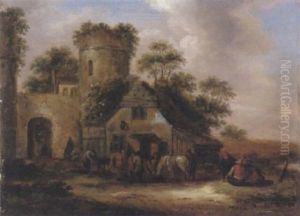 La Sosta by Nicolaes Molenaer