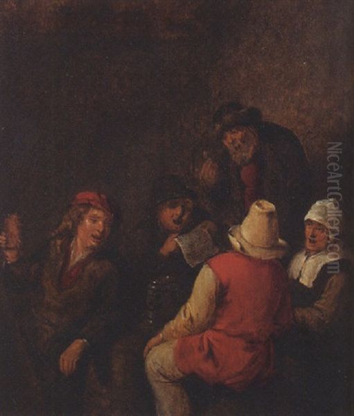 Boors Merrymaking In An Inn - view 1