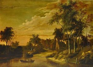 Landscape With Village Farm