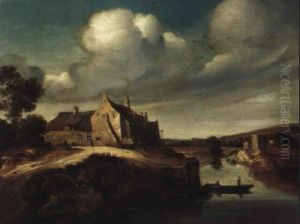 Hollandische Kanallandschaft by Pieter De Molijn