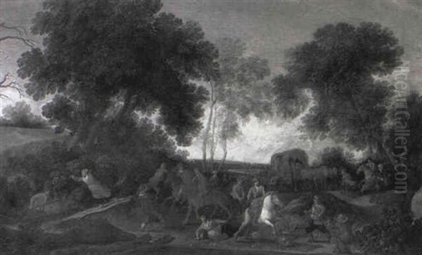 An Ambush By A Cornfield - view 1