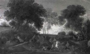 An Ambush By A Cornfield