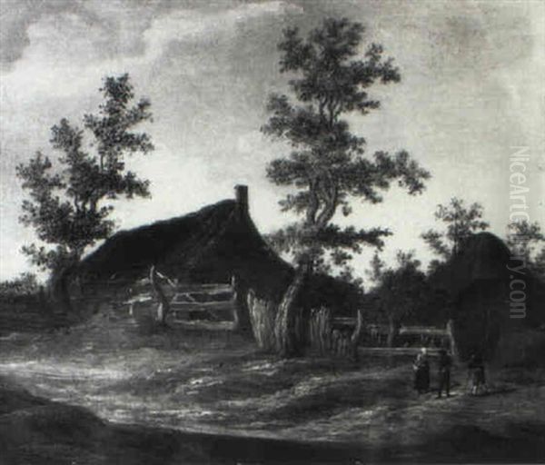 Bauernhaus In Einer Dunenlandschaft - view 1