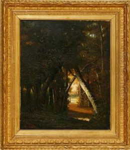 Fontainebleau by Auguste de Molin