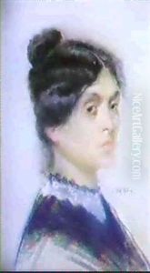 Ritratto Femminile by Oreste Da Molin