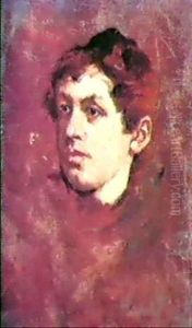 Ritratto Femminile by Oreste Da Molin