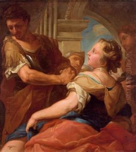 Szene Aus Der Rochuslegende, Scena Dalla Leggenda Di San Rocco by Antonio Molinari