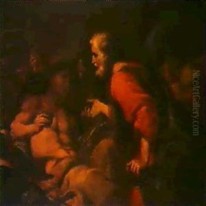 Szene Aus Der Griechischen Oder Romischen Geschichte by Antonio Molinari