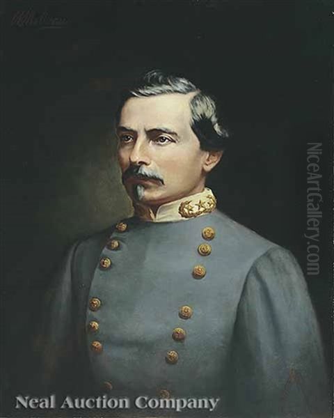 Portrait Of Confederate General Pierre Gustave Toutant Beauregard - view 1