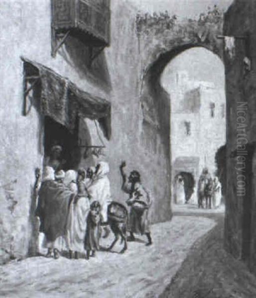 Street Scene In Morocco - view 1