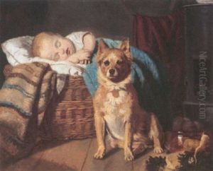 Standing Guard by Josef Johann Molitor von Muehlfeld