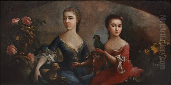 A Portrait Of Two Noble Maidens - view 1