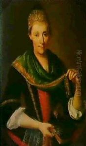 Bildnis Der Gattin Des Malers Johann Kupetzky Bildnis Der Gattin Des Malers Johann Kupetzky