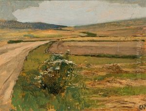 Landscape In Plankenberg by Carl Moll