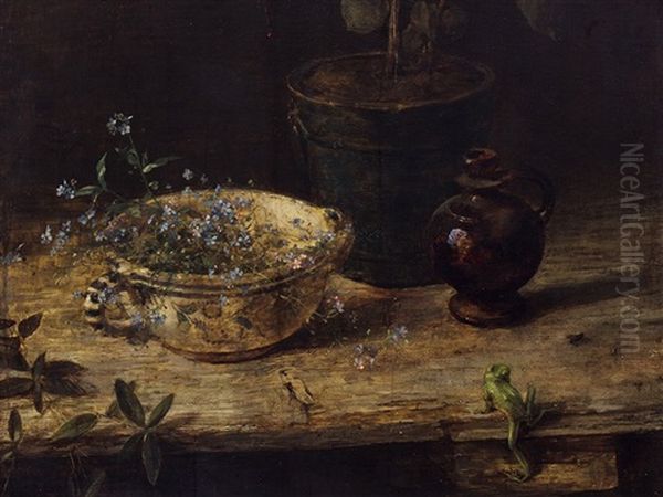 Still Life With Frog - view 1