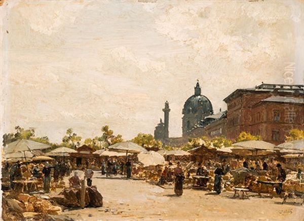 Der Alte Naschmarkt In Wien - view 1