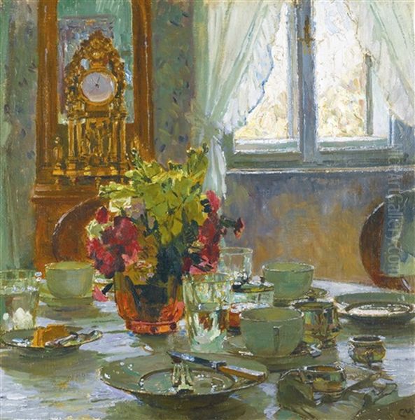 Der Fruhstuckstisch (the Breakfast Table) - view 1