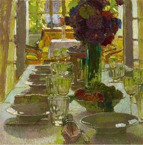 Speisezimmer I by Carl Moll