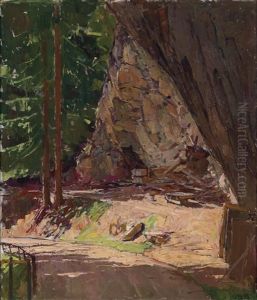 Waldweg Am Semmering by Carl Moll