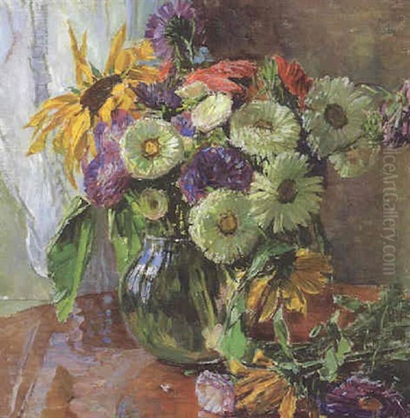 Blumenstrauss In Vase - view 1