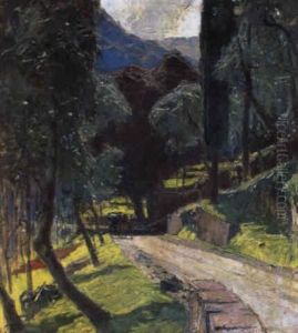 Valle Marte, Rapallo by Carl Moll