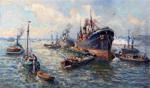 Bedrijvigheid In De Haven - view 1