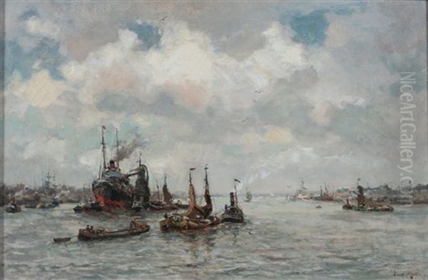 Gezicht Op De Maas Te Rotterdam - view 1