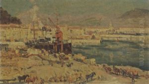 Harbour Scene, Nice Harbour Scene, Nice